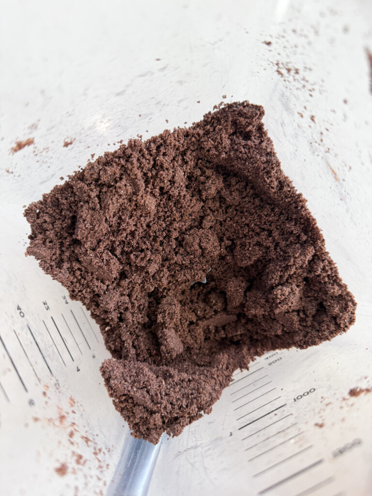 finely crushed oreo cookies