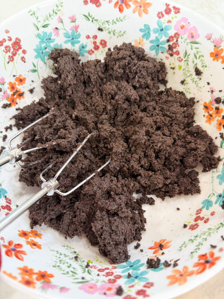 oreo cookie mixture