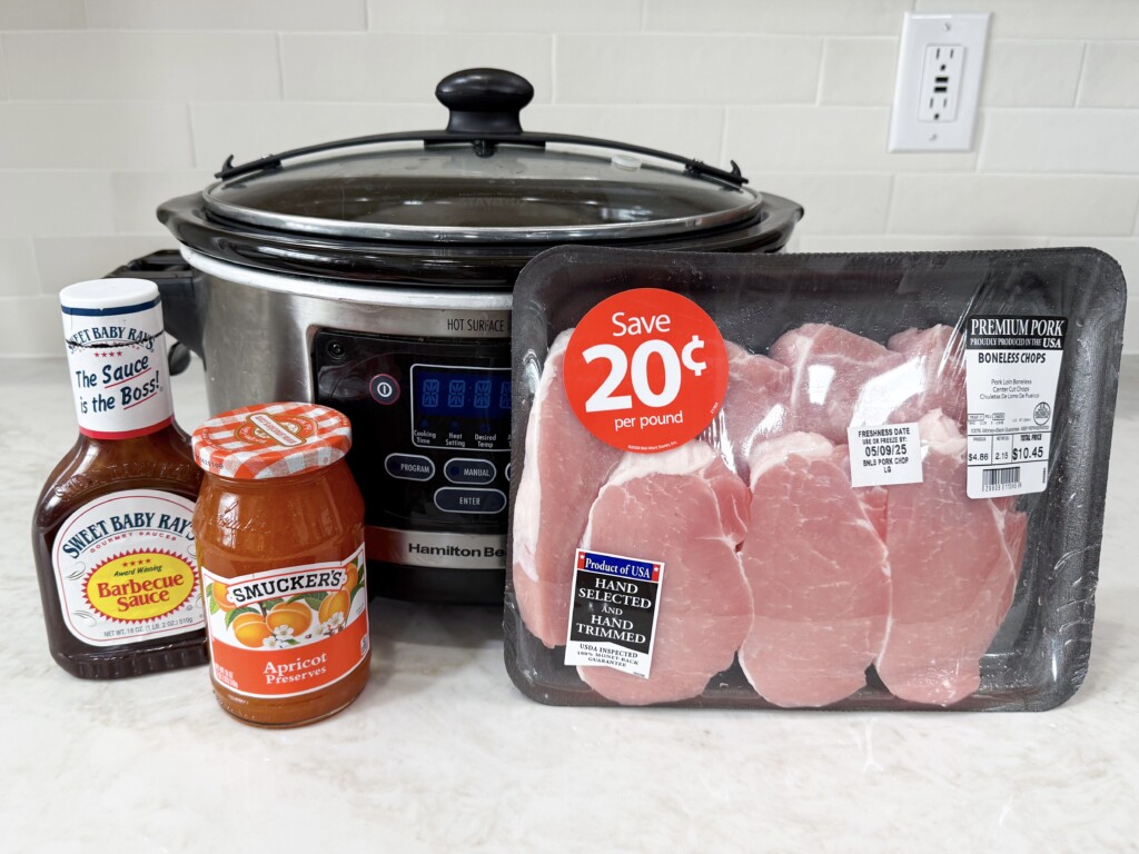 BBQ pork chop ingredients