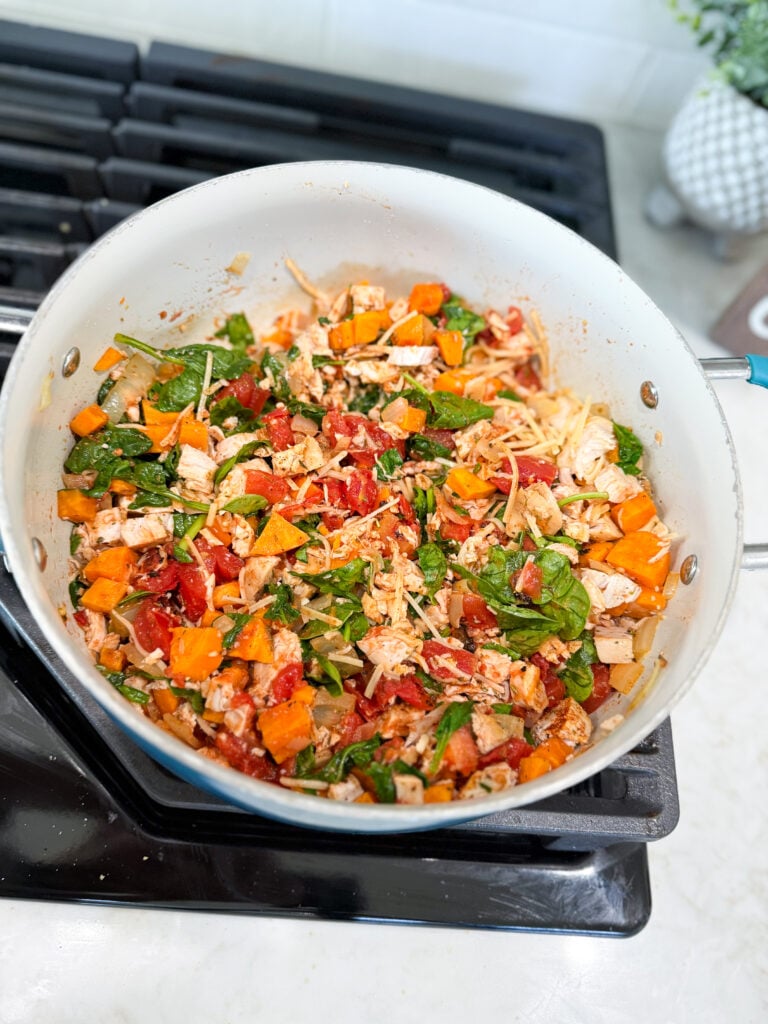 easy chicken and sweet potato dinner