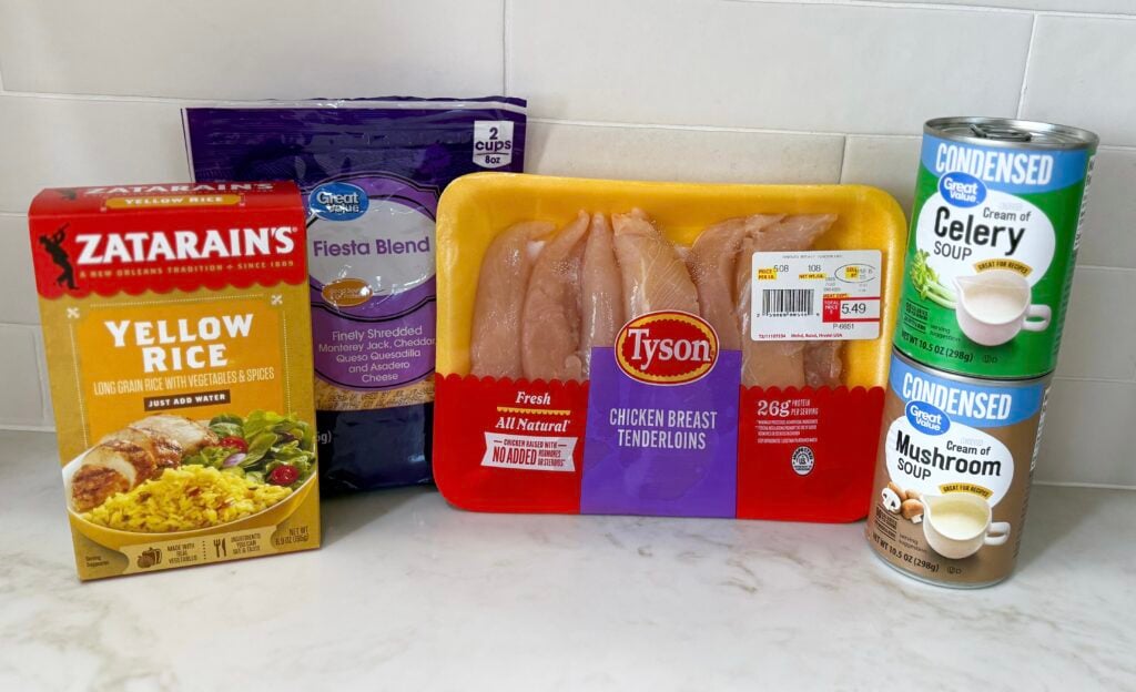 easy no peek chicken ingredients