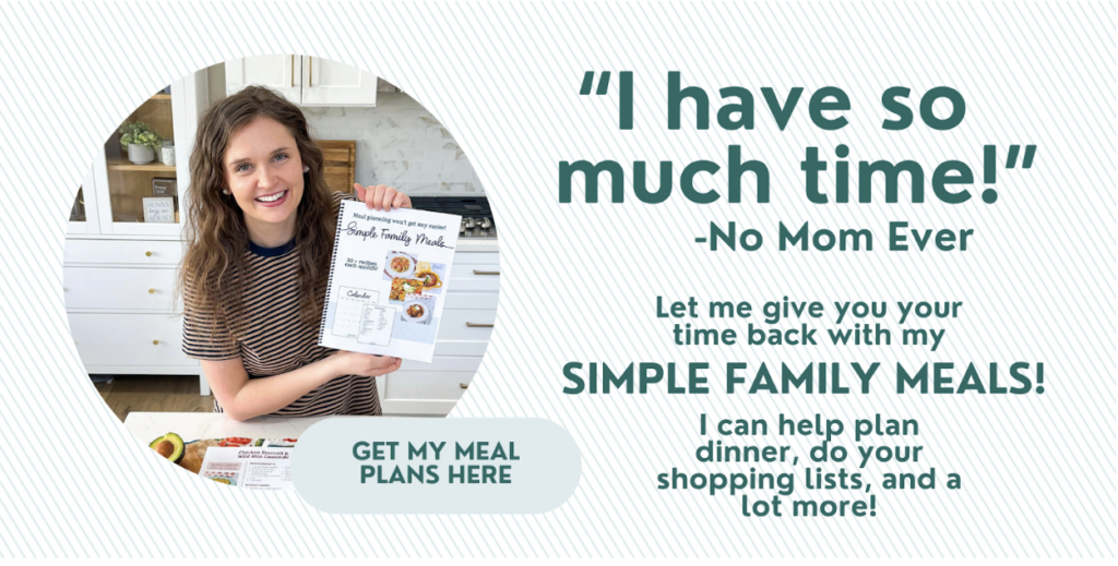 simple family meal plans