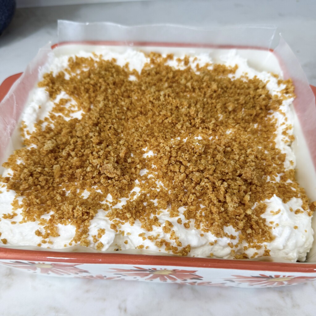final layers for pineapple dessert