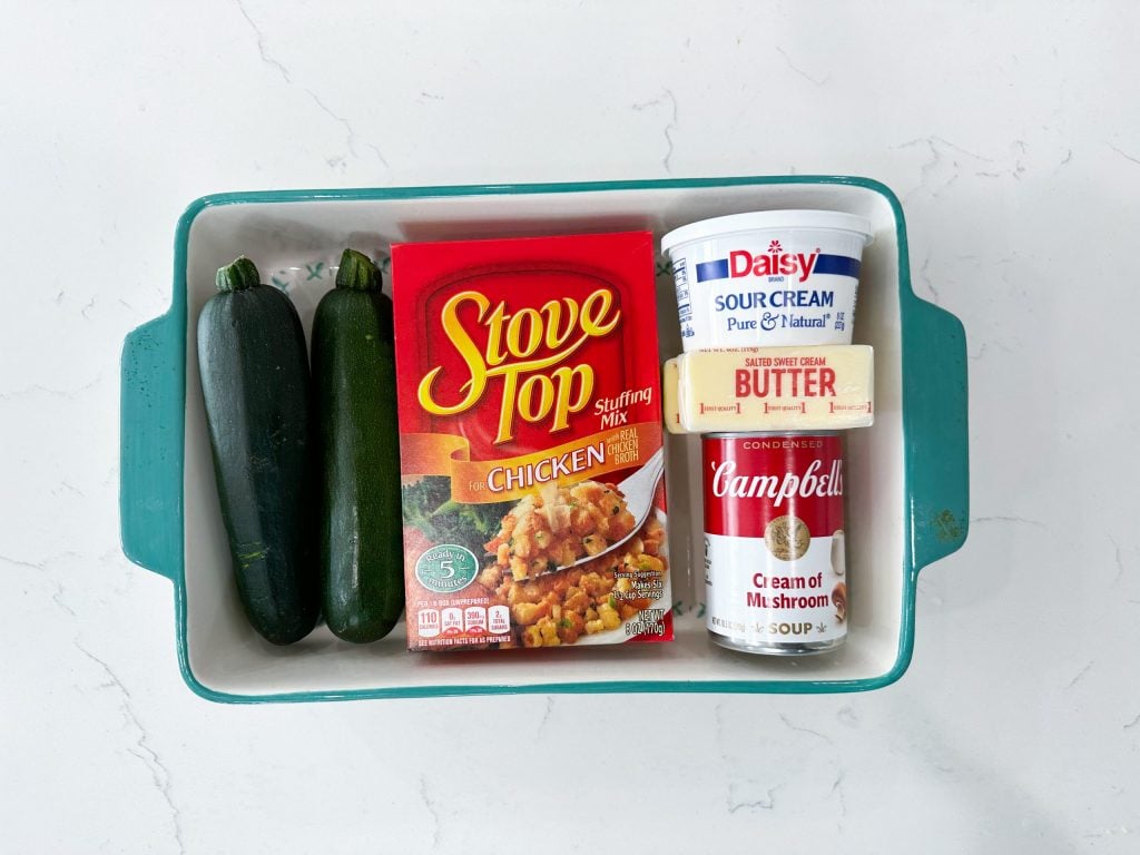 chicken stuffing casserole
