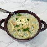 one pot white chicken lasagna soup