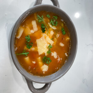 vegetable noodle soup