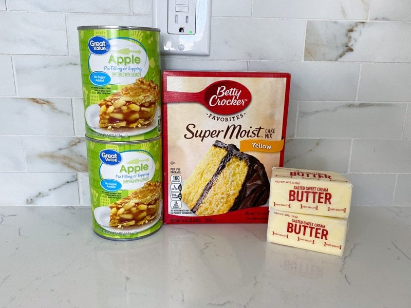 apple dump cake