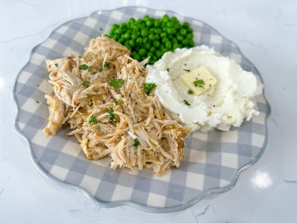 slow cooker chicken and gravy