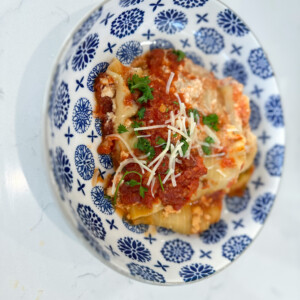 slow cooker vegetarian lasagna