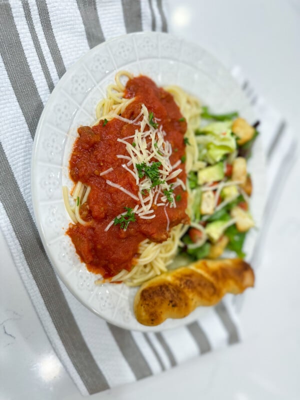 slow cooker spaghetti sauce