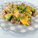 Ham rice broccoli casserole