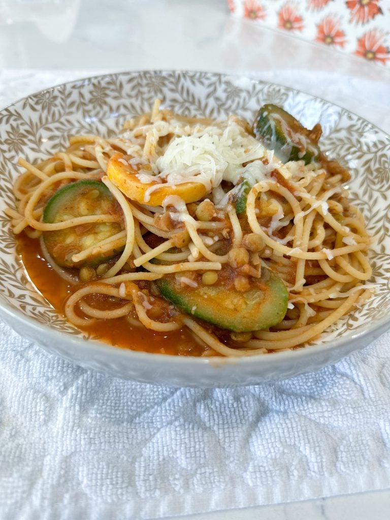 lentil spaghetti