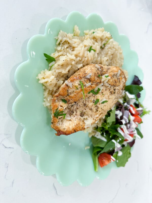 One Pot Lemon Chicken and Rice
