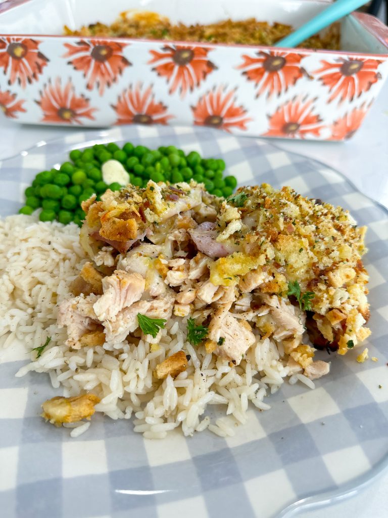chicken cordon bleu casserole