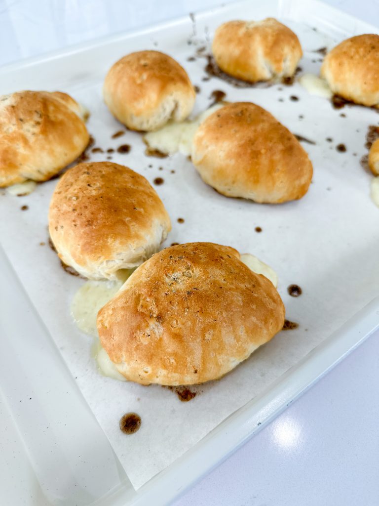 Stuffed Ham and Cheese Biscuits