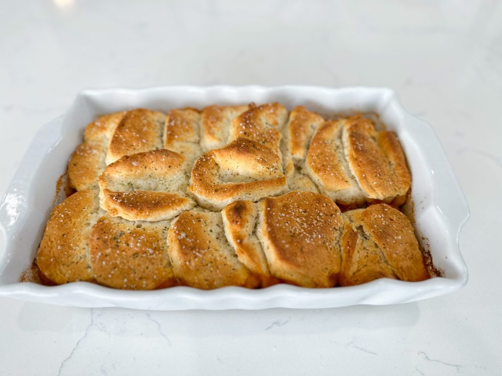 italian sausage biscuit casserole