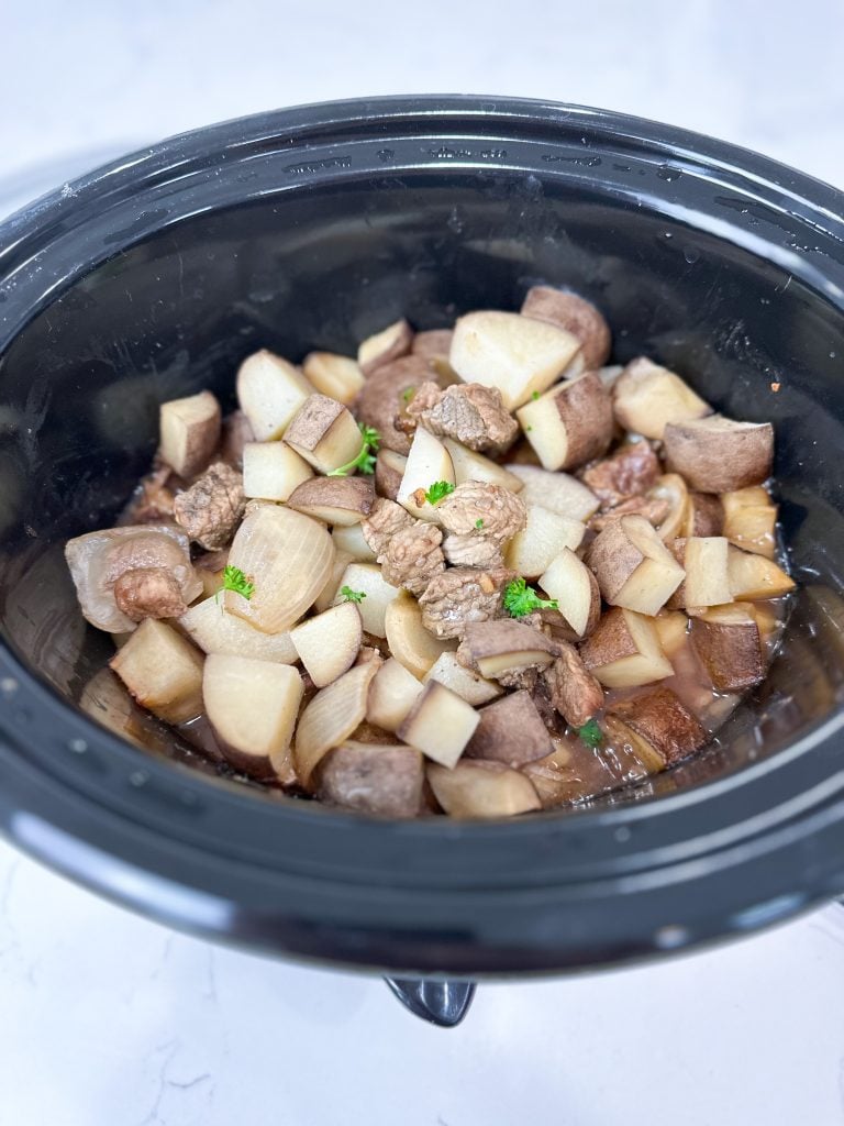 garlic steak bites