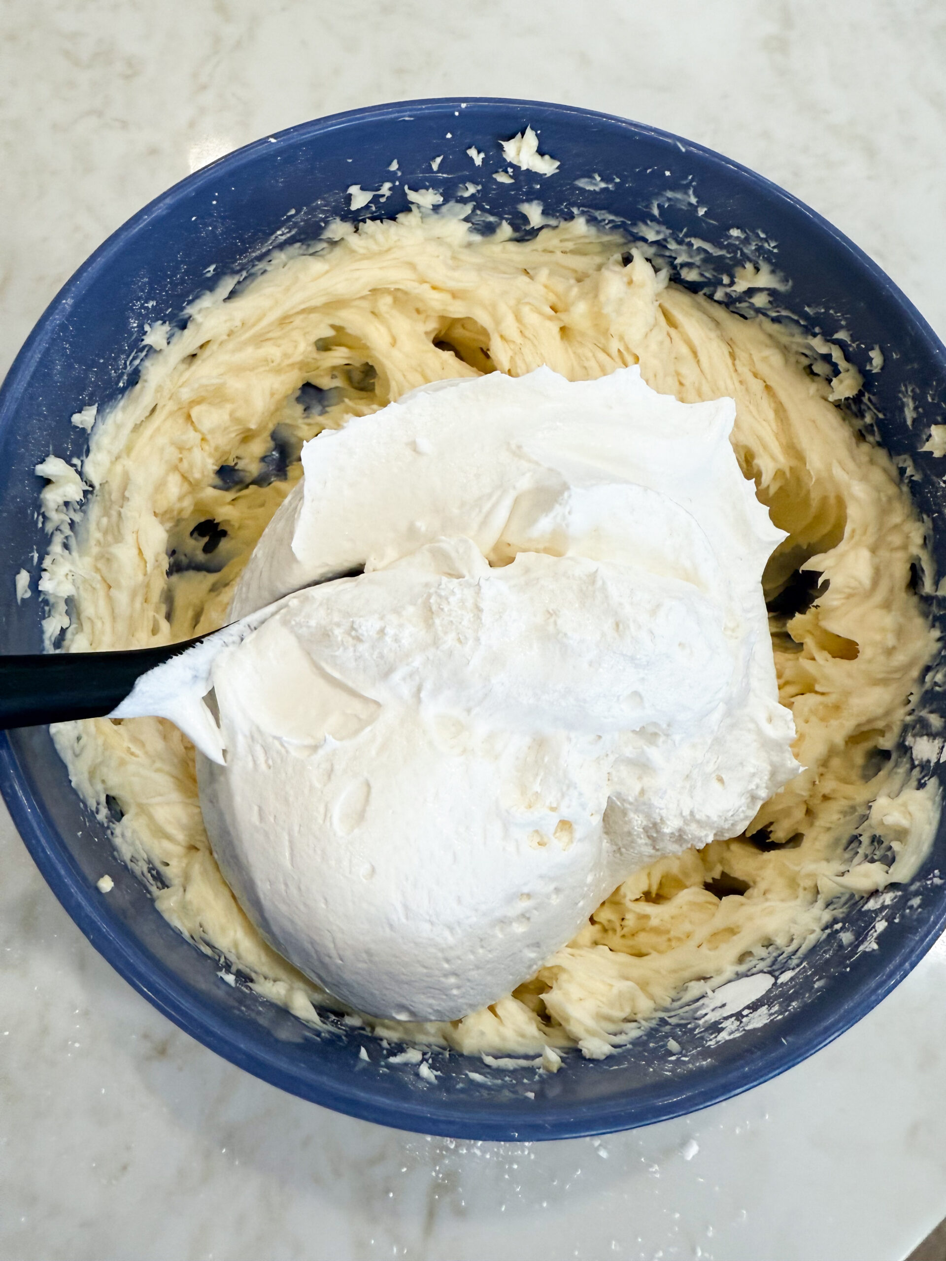 Fold in cool whip