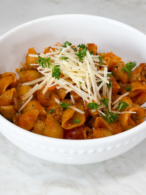 simple one pot sausage pasta