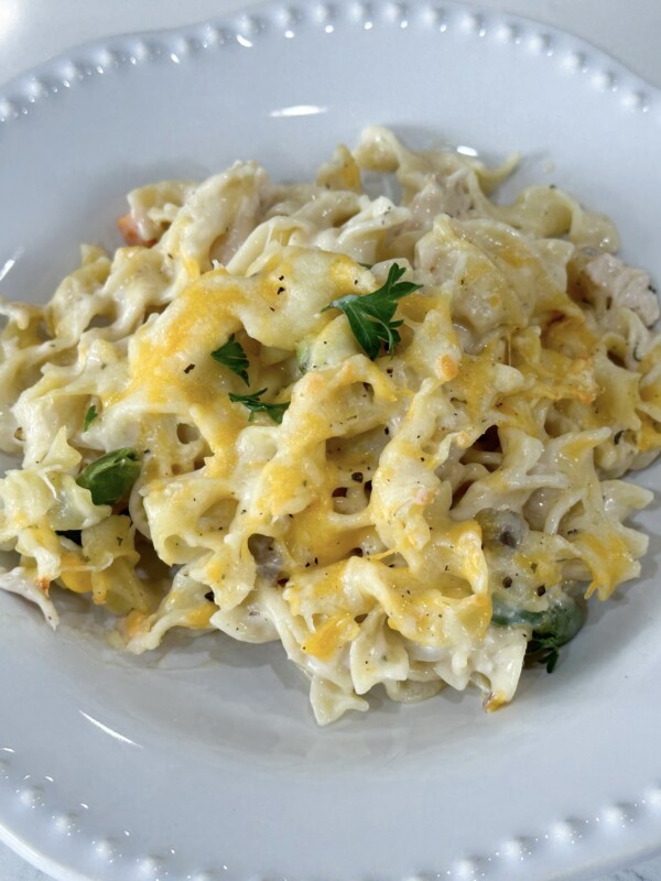 Dump and Go Chicken Noodle Casserole