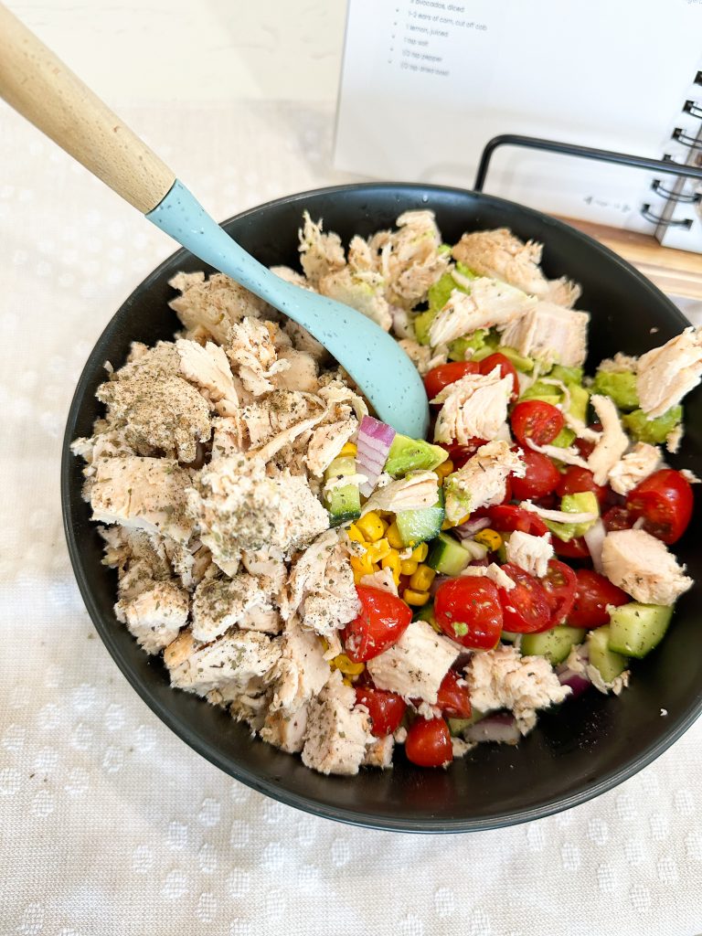 Avocado corn salad