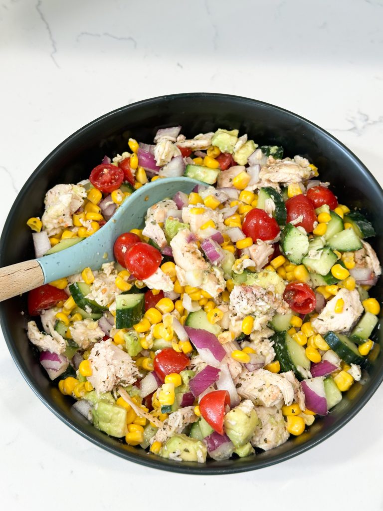 Avocado corn salad