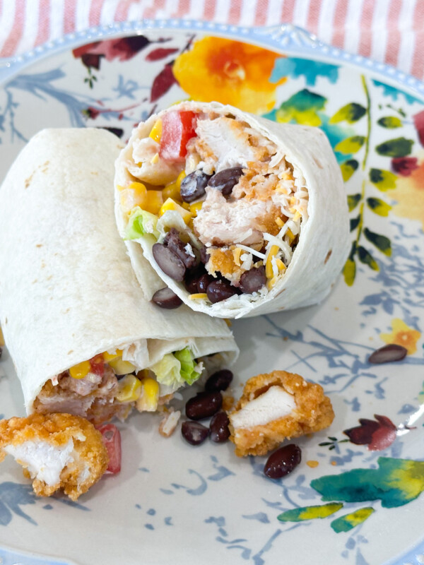 southwest chicken wrap