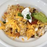 taco rice dinner