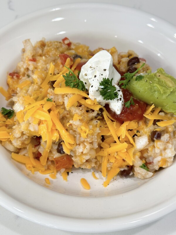 taco rice dinner