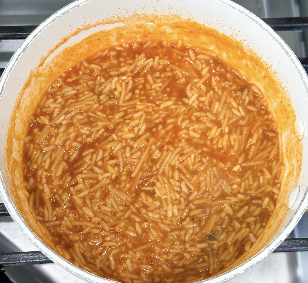 bean and rice enchiladas