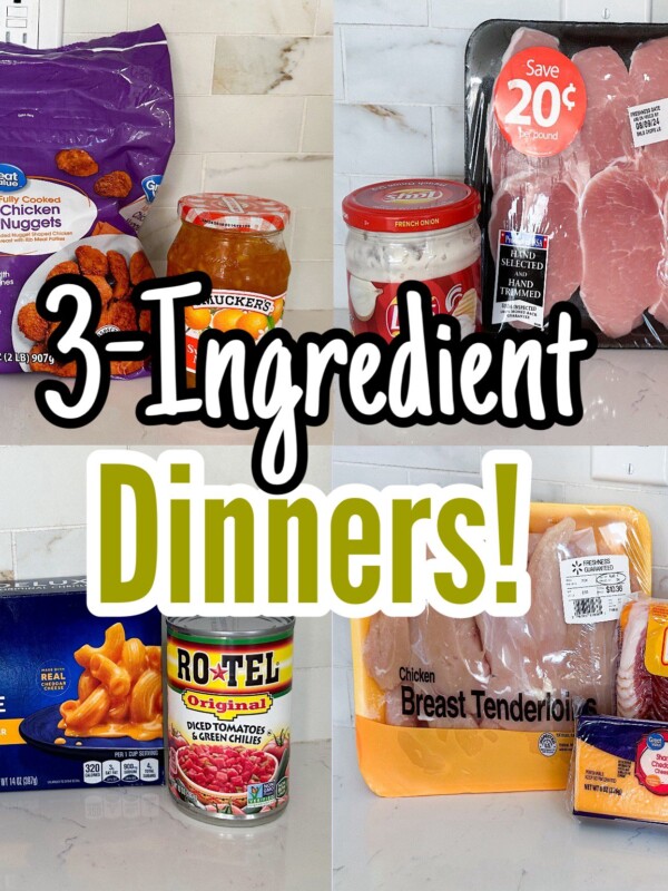 3-Ingredient Dinners
