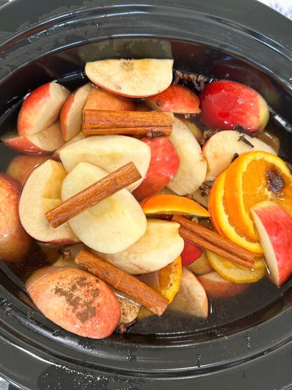slow cooker apple cider