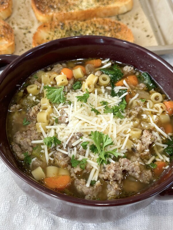 one-pot Italian sausage soup