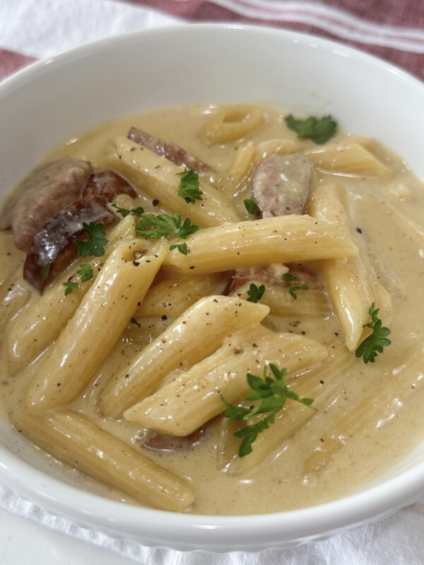 One Pot cajun chicken alfredo