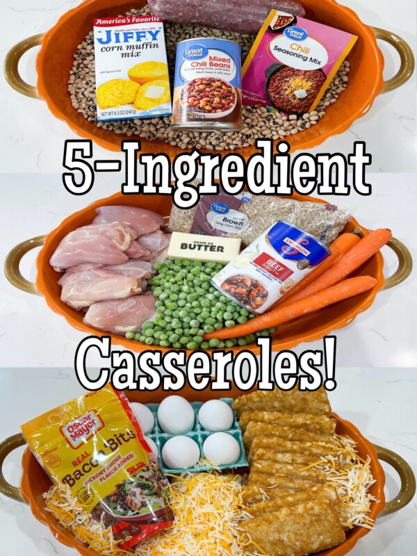 5 ingredient casserole recipes