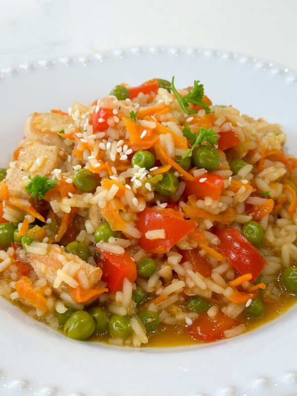 one pot teriyaki chicken and rice