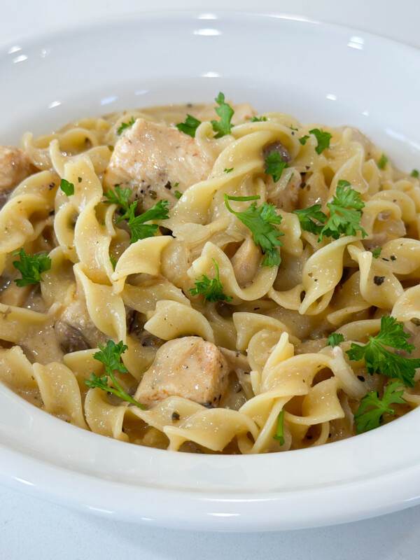 one pot chicken stroganoff