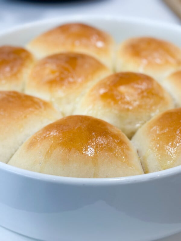 easy homemade one-hour dinner rolls
