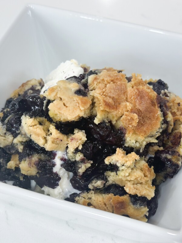 Blueberry crumble cake recipe