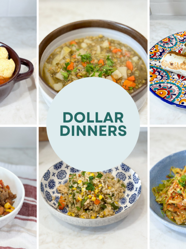 Extreme budget dollar dinners