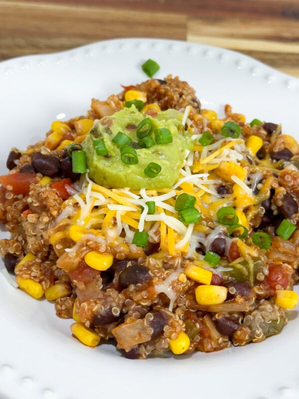 Slow Cooker Enchilada Quinoa