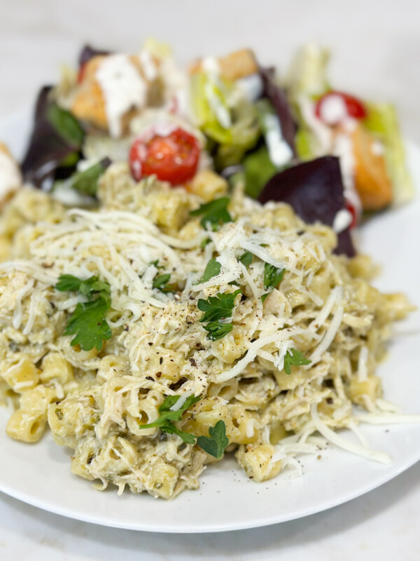 easy slow cooker pesto chicken