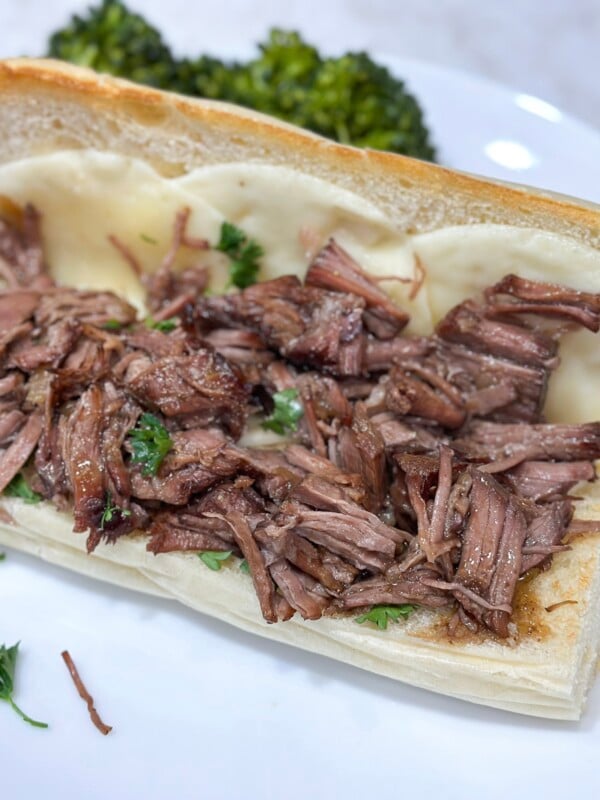 easy slow cooker french dip roast sandwiches