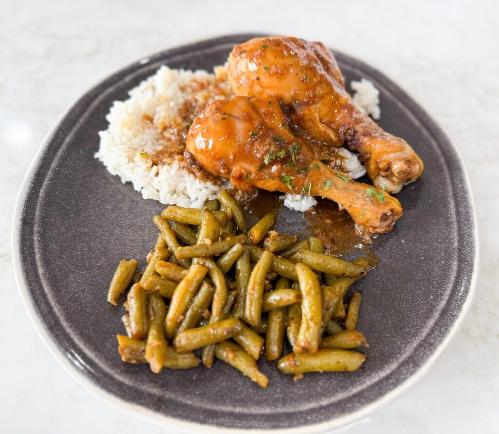 simple baked chicken and gravy