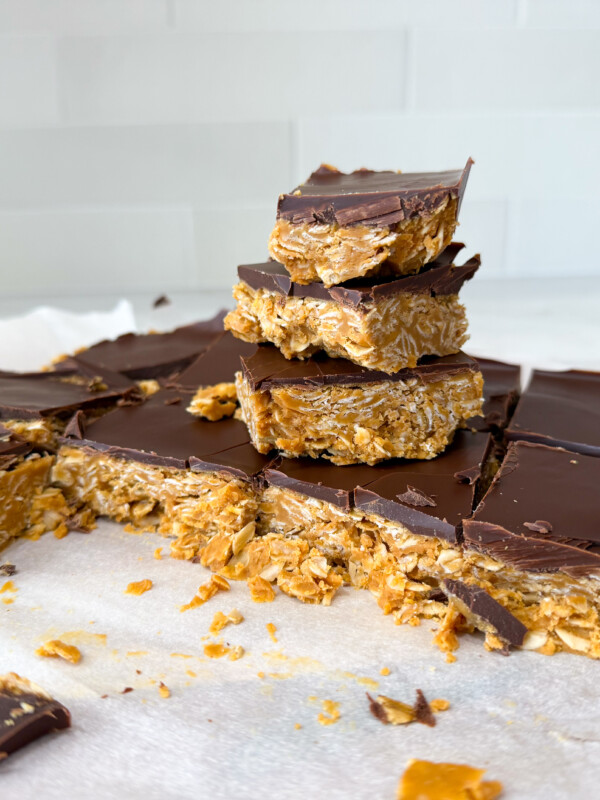 easy peanut butter oat bars