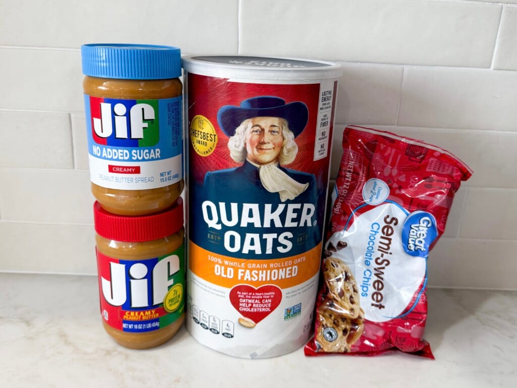 peanut butter oat bar ingredients