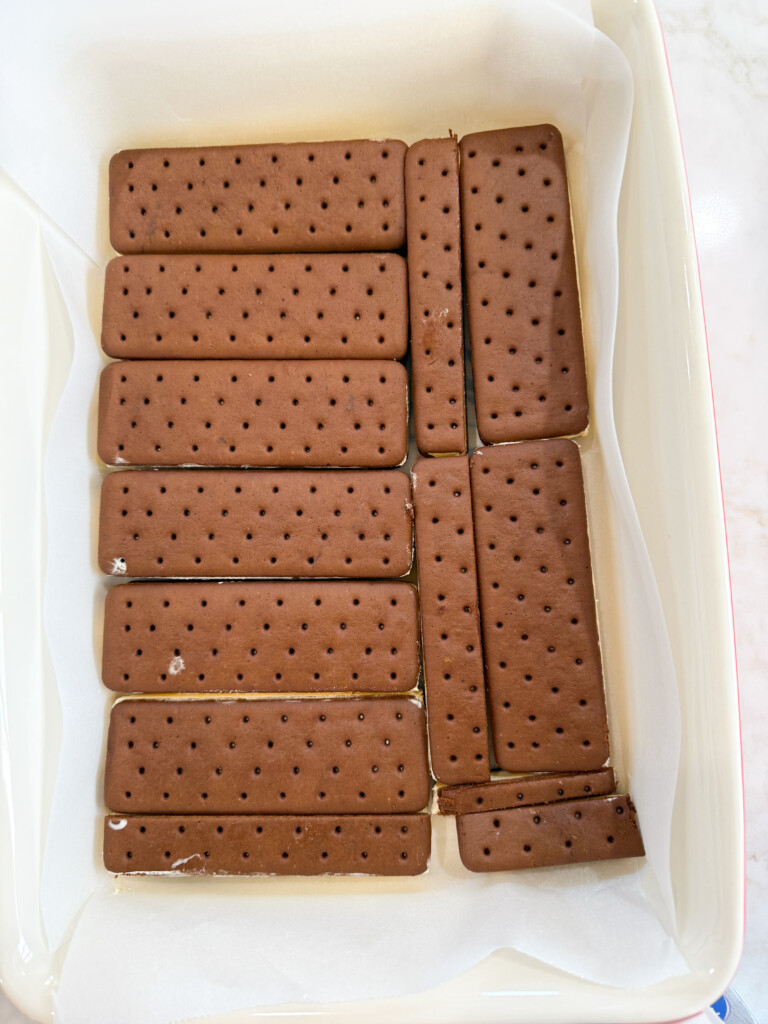 simple ice cream sandwich cake