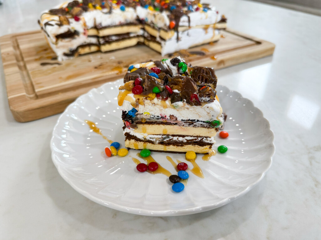 the best candy ice cream cake