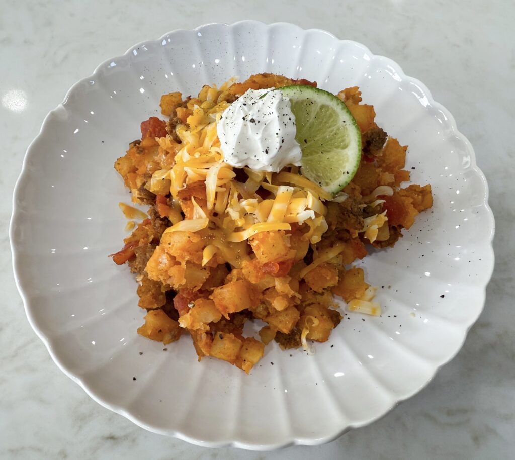 easy turkey and potato dinner recipe