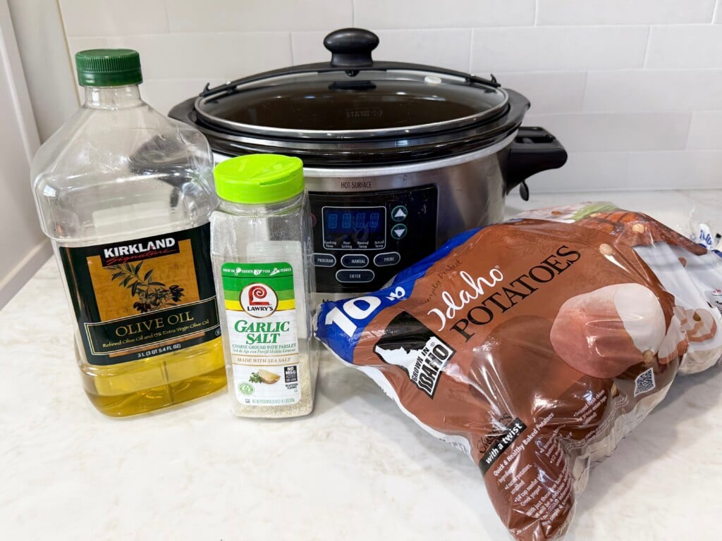 slow cooker baked potato ingredients
